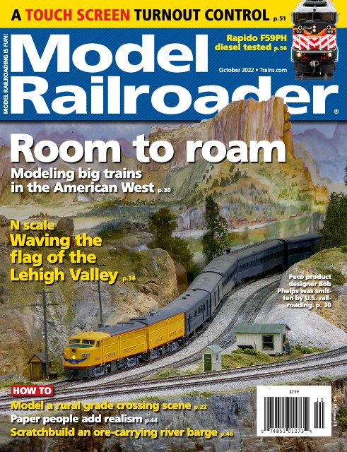 Model Railroader, October 2022