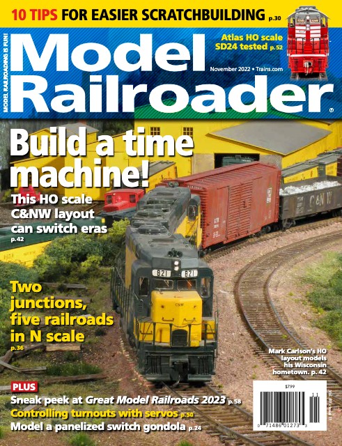 Model Railroader, November 2022