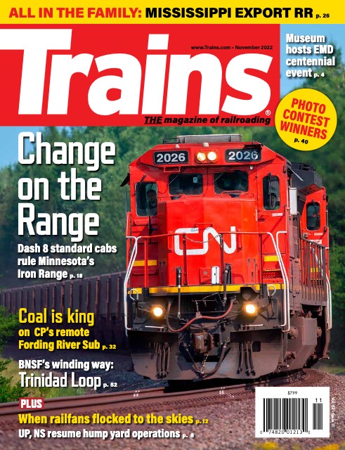 Trains, November 2022