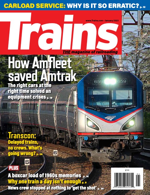 Trains, January 2023