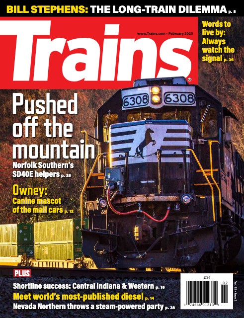 Trains, February 2023