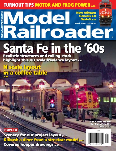 Model Railroader, March 2023