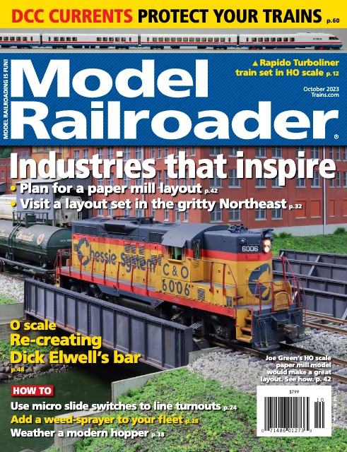 Model Railroader, October 2023