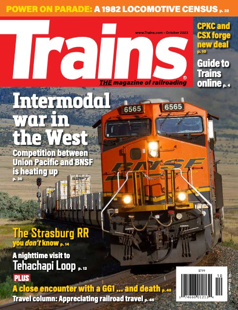Trains, October 2023