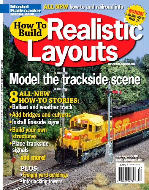 How to Build Realistic Layouts: Model the Trackside Scene