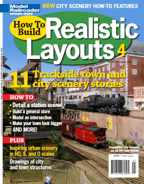 How to Build Realistic Layouts: Trackside Town and City Scenery