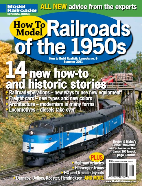 How to Model Railroads of the 1950s