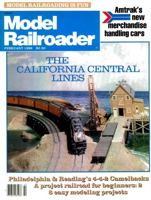 Model Railroader, February 1988