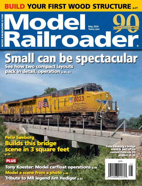 Model Railroader, May 2024