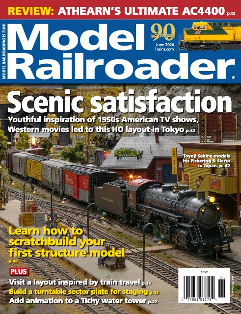 Model Railroader, June 2024