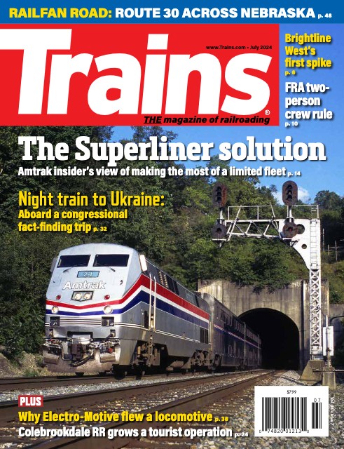 Trains, July 2024