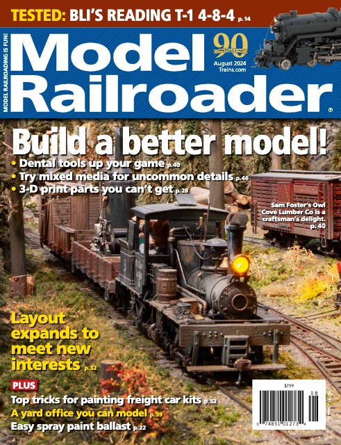 Model Railroader, August 2024