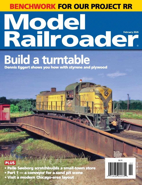 Model Railroader, February 2026