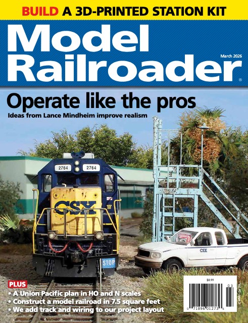Model Railroader, March 2026