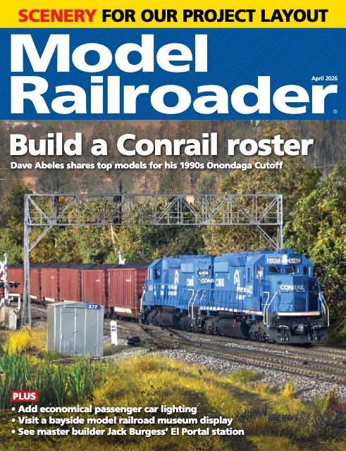Model Railroader, April 2026